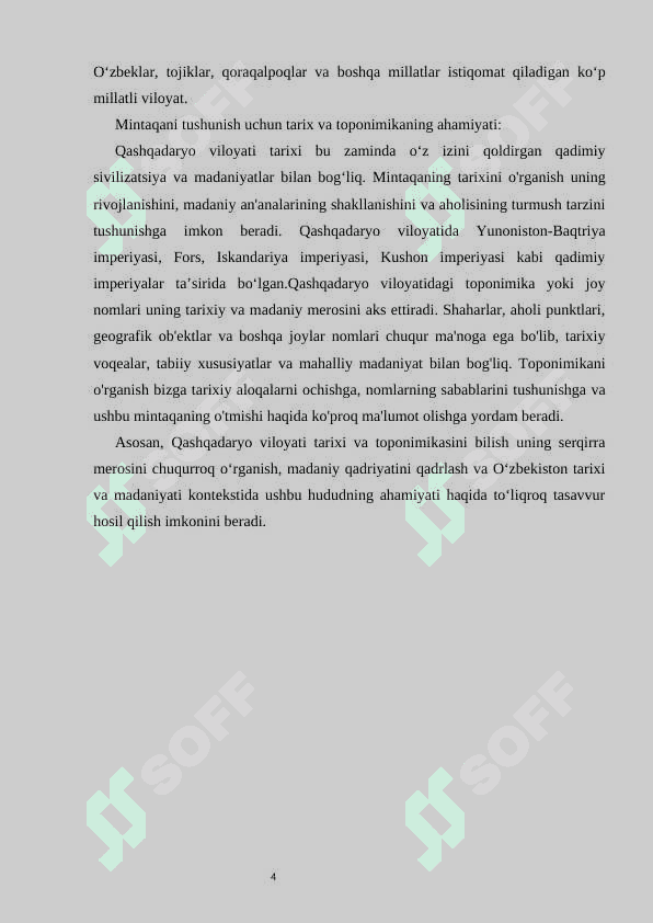Andijon  viloyati tarixi va toponimikasi” 4