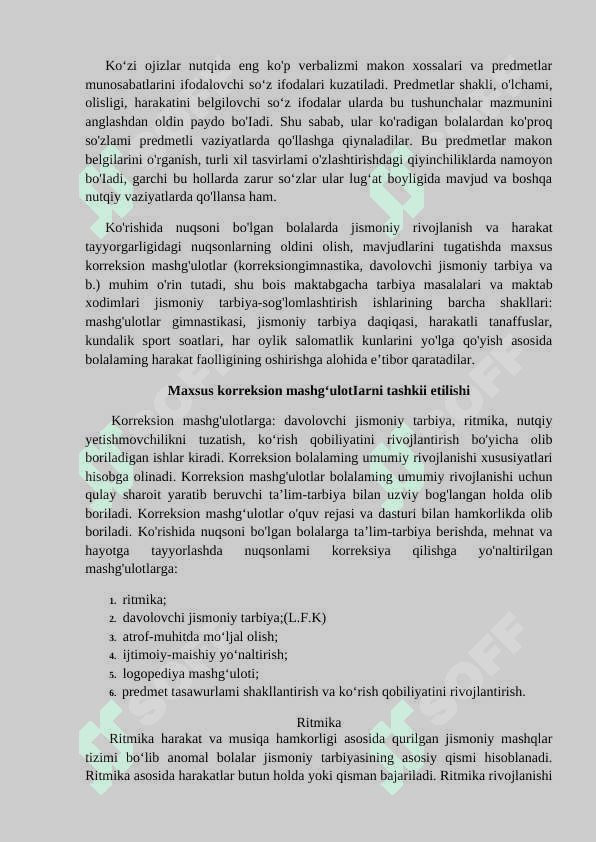 Maxsus korreksion mashg‘ulotlar. 3