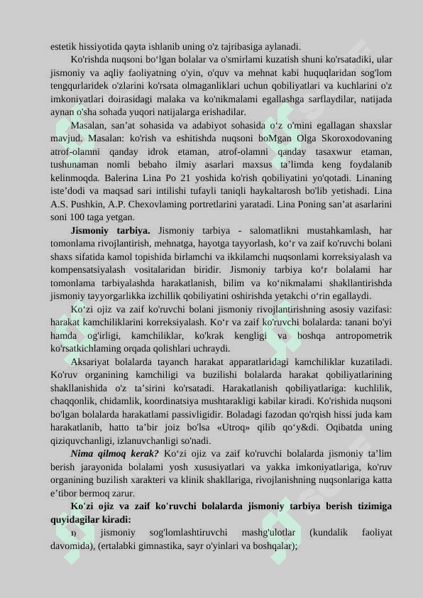 Axloqiy tarbiya va estetik tarbiya. 4