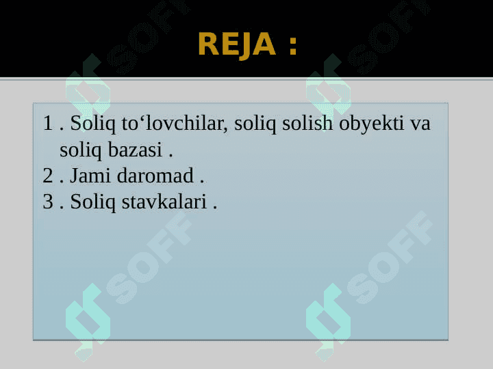 Jismoniy shaxslardan olinadigan daromad solig‘i 2