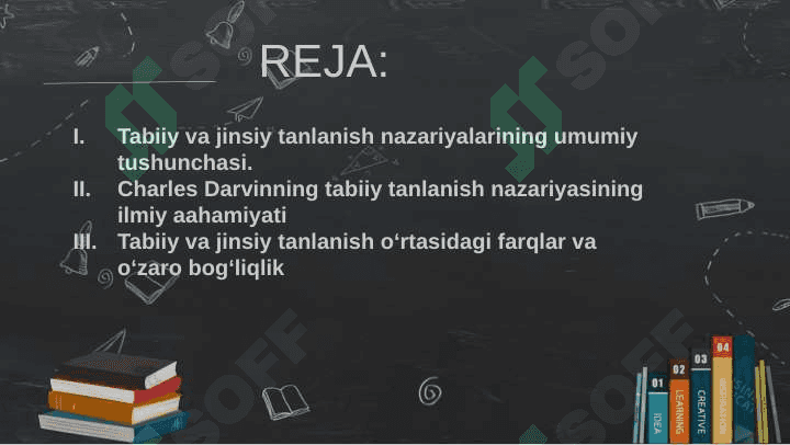 Tabiiy va jinsiy tanlanish nazariyalari 2