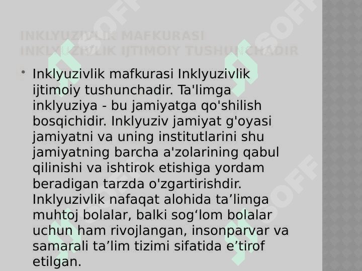 Inklyuziv taʼlimning nazariy va metodologik asoslari 3