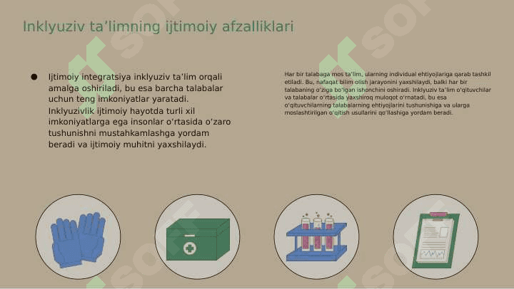 Inklyuziv  taʼlimning  ahamiyati va integratsion   taʼlim, reabilatatsiya 6