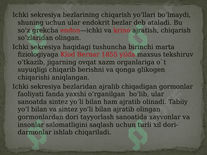 Ichki sekretsiya bezlarining yoshga doir xususiyatlari 4