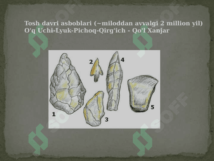 Qishloq xo'jaligi vositalari. 2