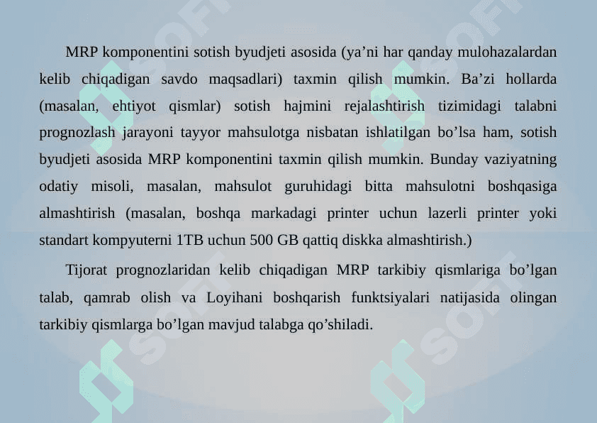 MRP2 va uning imkoniyatlari 5