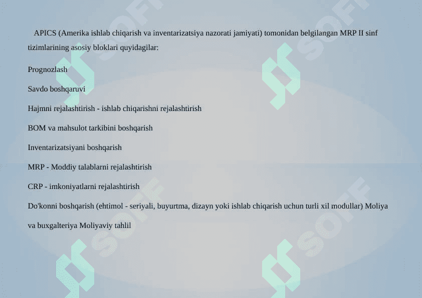 MRP2 va uning imkoniyatlari 7