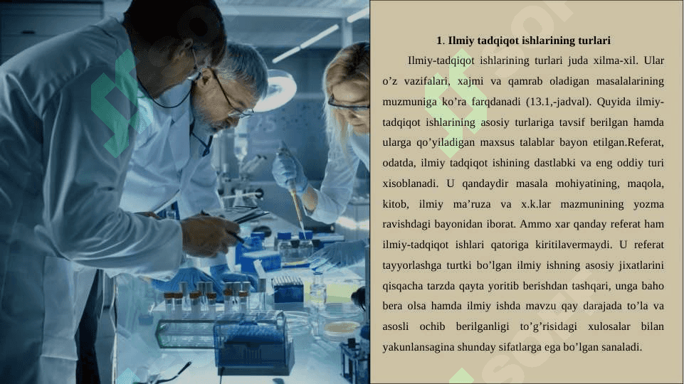 ILMIY TADQIQOT JARAYONI MANTIG‘ 3