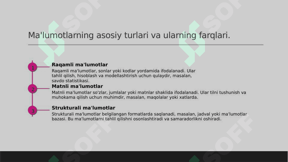 Ma'lumot turlari 8