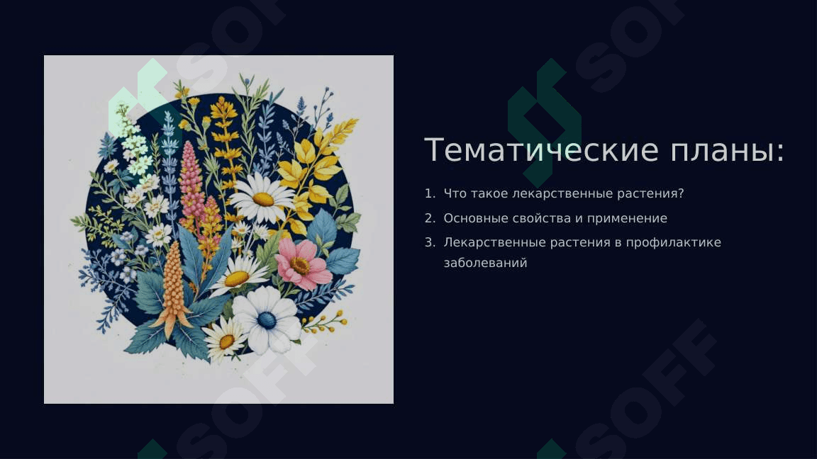 Виды лекарственных растений. Польза и вред 2