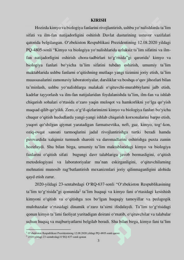 "Kimyoviy reaksiya tezligi" mavzusiga oid masalalarni yechish orqali o'quvchilarning ilmiy savodxonligini rivojlantirish 3