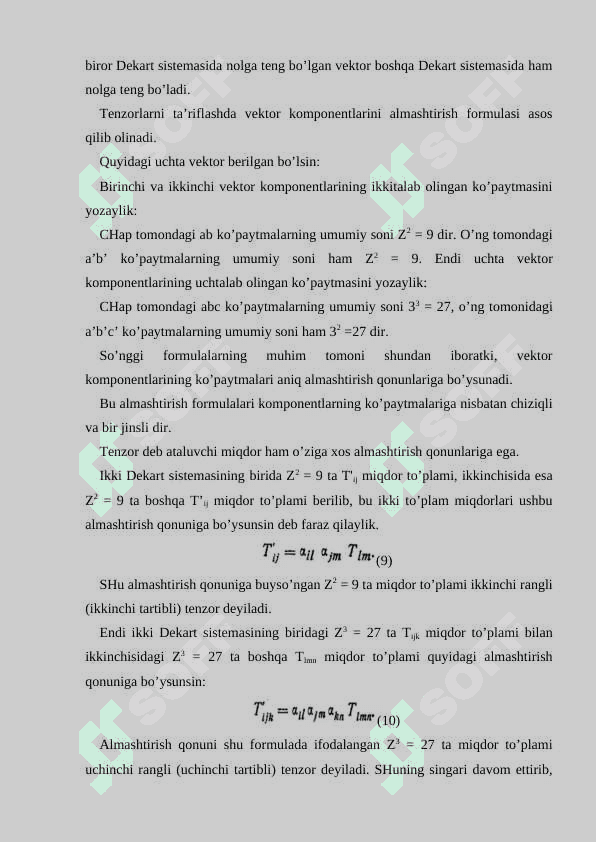 Tenzor tushunchasi 3