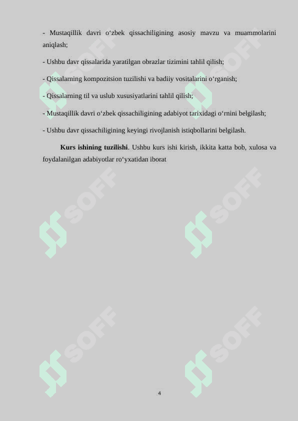 Mustaqillik davri oʻzbek qissachiligi tamoyillari KURS ISHI.1.docx 4