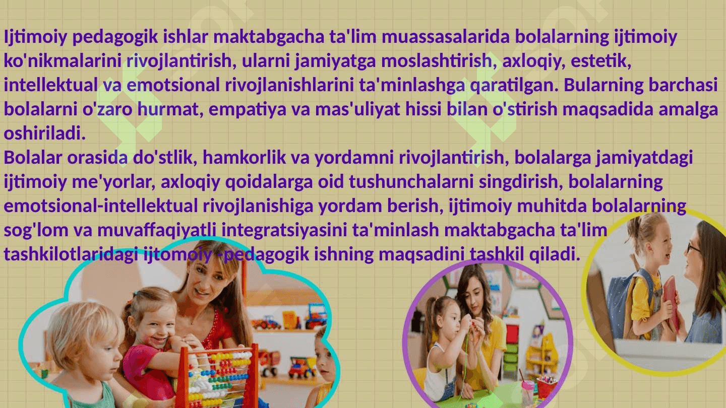 Maktabgacha ta'lim tashkilotlarida ijtimoiy pedagogika ishlarini tashkil etish 3