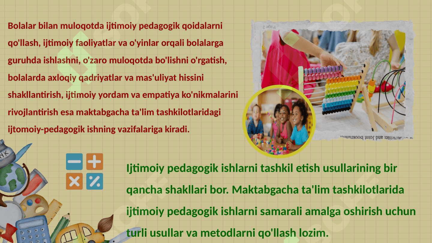 Maktabgacha ta'lim tashkilotlarida ijtimoiy pedagogika ishlarini tashkil etish 4