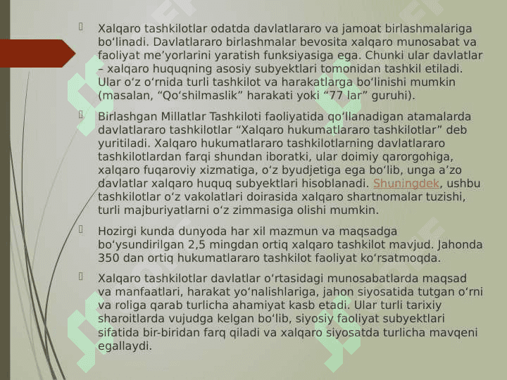 O'zbekistonning xalqaro reyting va indekslardagi o’rni va nufuzini ortib borishi. 4
