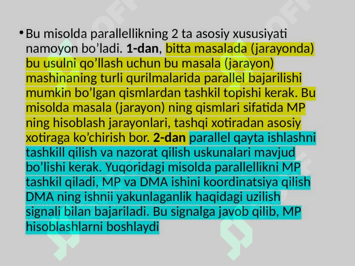 Parallel vektorli tizimlar (PVP). Klasterli tizimlar 6