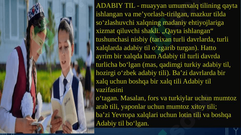 Milliy til va adabiy til 5