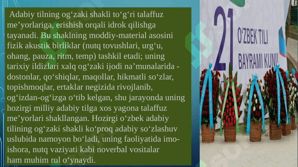 Milliy til va adabiy til 6