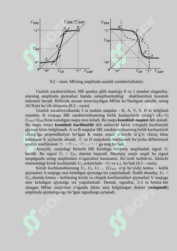 MANTIQIY ELEMENTLAR. MANTIQIY ELEMENTLARNING UZATISH XARAKTERISTIKALARI 4