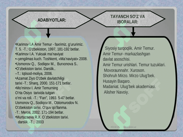 Amir Temur saltanatida davlat boshqaruvi 2