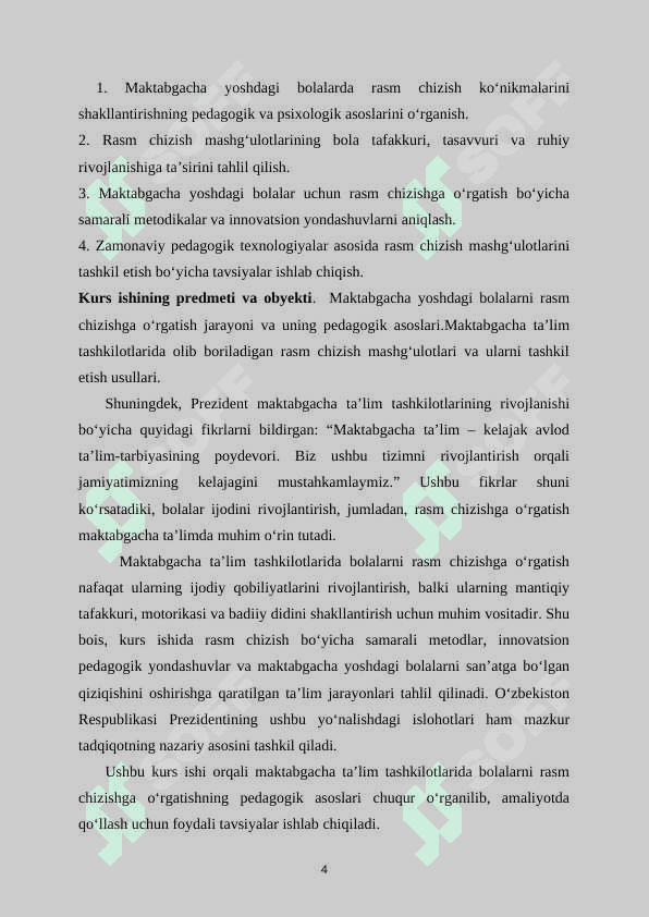 MAKTABGACHA TA'LIM TASHKILOTIDA RASM SOLISHGA O`RGATISH 4
