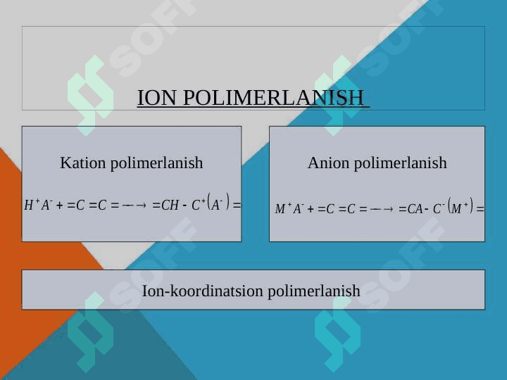 Polimerlar kimyosi 2