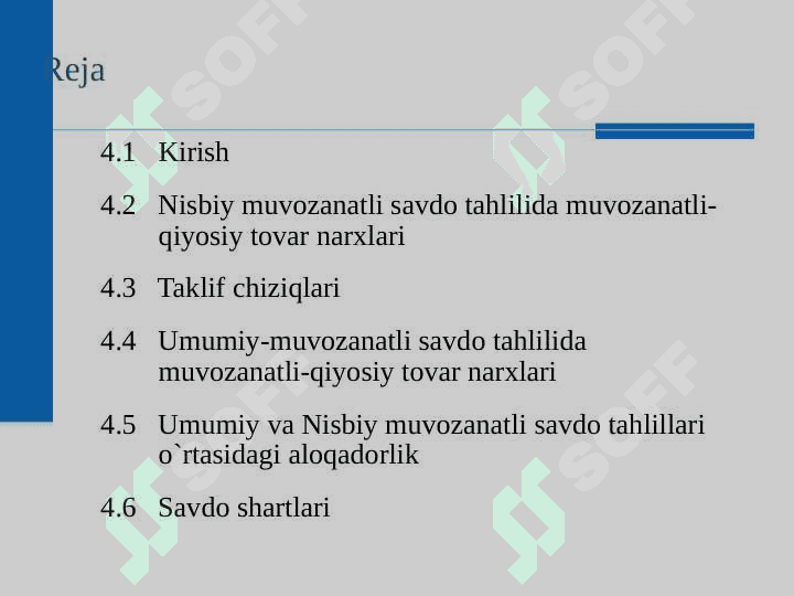 Talab va Taklif egri chiziqlari, hamda Savdo Shartlari 2
