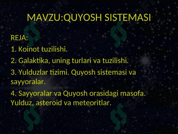 Quyosh sistemasi 2