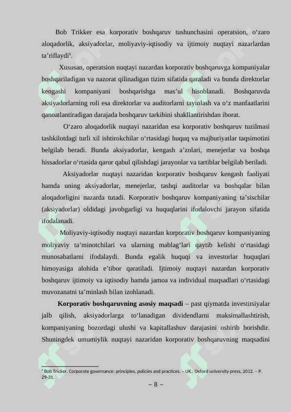 Korporativ boshqaruv samaradorligini oshirishga innovatsion yondashuvlar 6