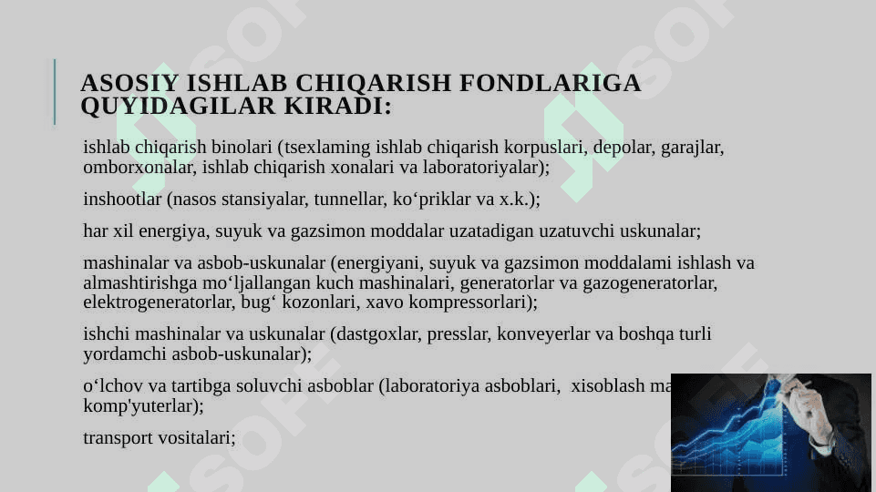 KORXONANING ASOSIY FONDLARI 5