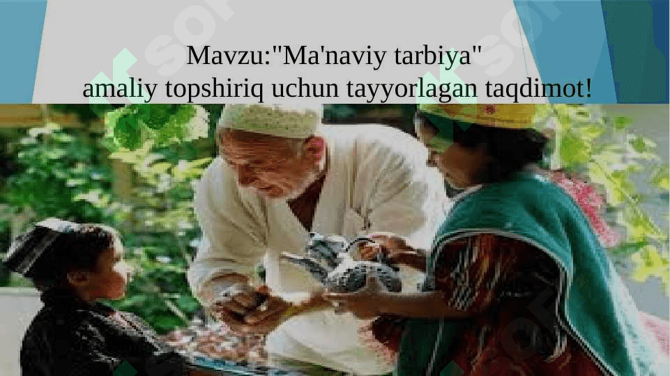 Ma'naviy tarbiya 2