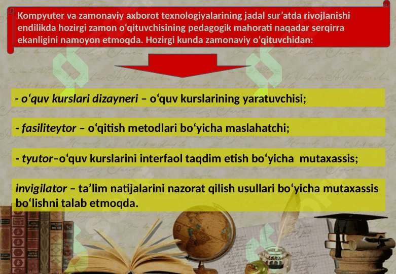 O‘qituvchining kompyuter  texnologiyalari  asosidagi  faoliyati 8