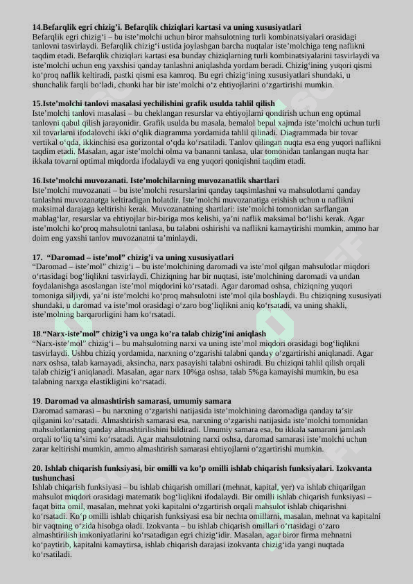 Mikroiqtisodiyot yakuniy javoblar 3