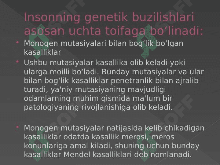 Genetik xastaliklar diagnostik asoslari 3