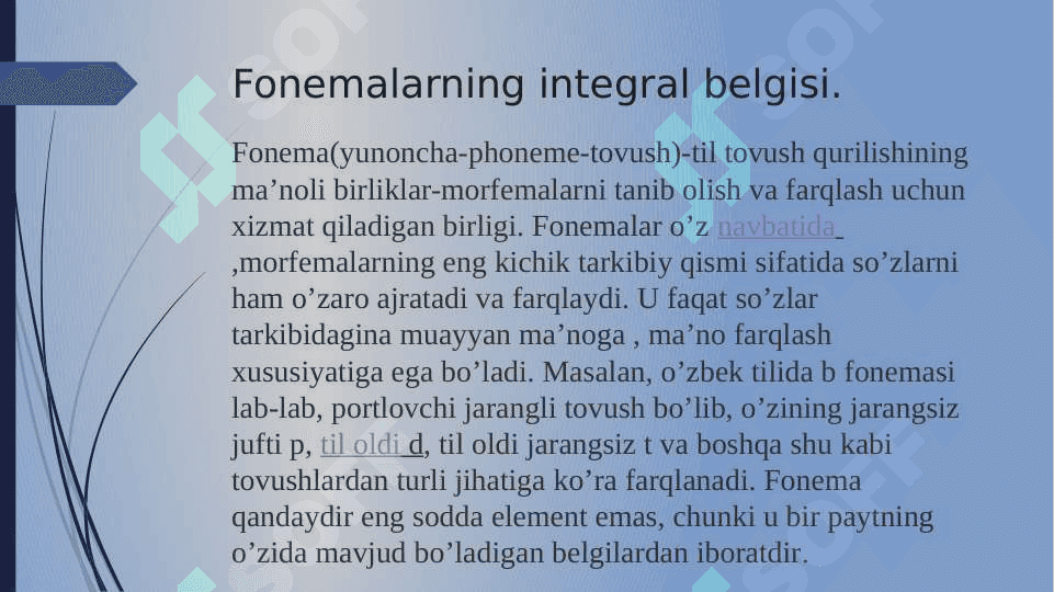 Fonemalarning integral va differensial belgilari 3