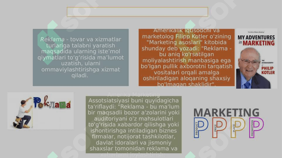 REKLAMA - MARKETING KOMMUNIKATSIYASINING ASOSIY UNSURI 3