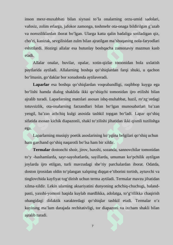 LAPAR 7