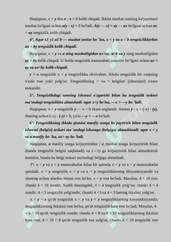 Boshlang’ich sinf o’quvchilarini sonli ifodalar ustida ishlashga o’rgatish metodlari. 6