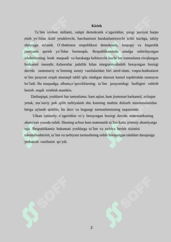 4-sinfda mustaqil ishlarni tashkil etish metodikasi 2