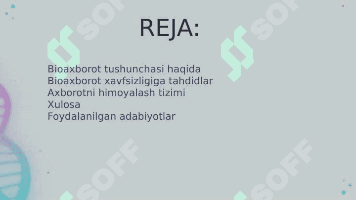 Zamonaviy dunyoda bioaxborot xavfsizligi tushunchasi 2