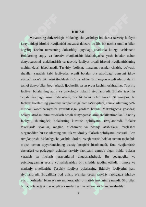 MAKTABGACHA YOSHDAGI BOLALARDA TASVIRIY FAOLIYAT JARAYONIDAGI IDROKNI RIVOJLANISHI 3