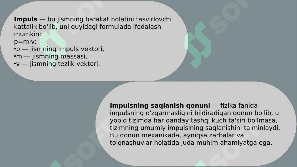 IMPULSNING SAQLANISH QONUNI 3