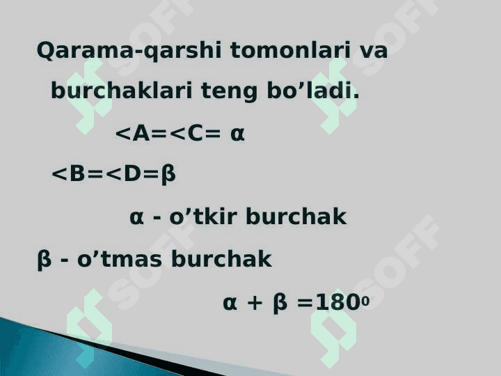PARALLELOGRAMM 4