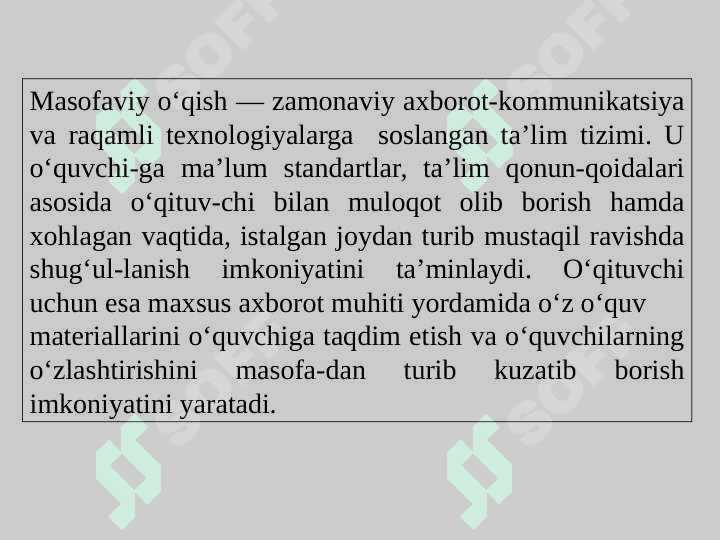 MOOC (massive open online courses – mashxur ochiq onlayn kurslar) haqida. MOOC platformalari turlari va vazifalari. Coursera, Khan Academy, Lektorium, EdX, Udemy platformalari bilan tanishish. 4