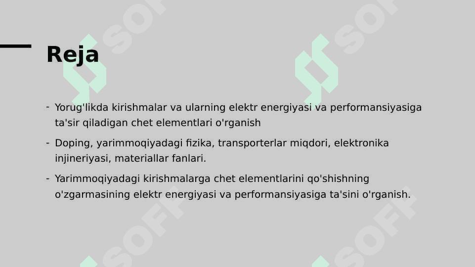 Yarimotkazgichlarda kirishmalar 2