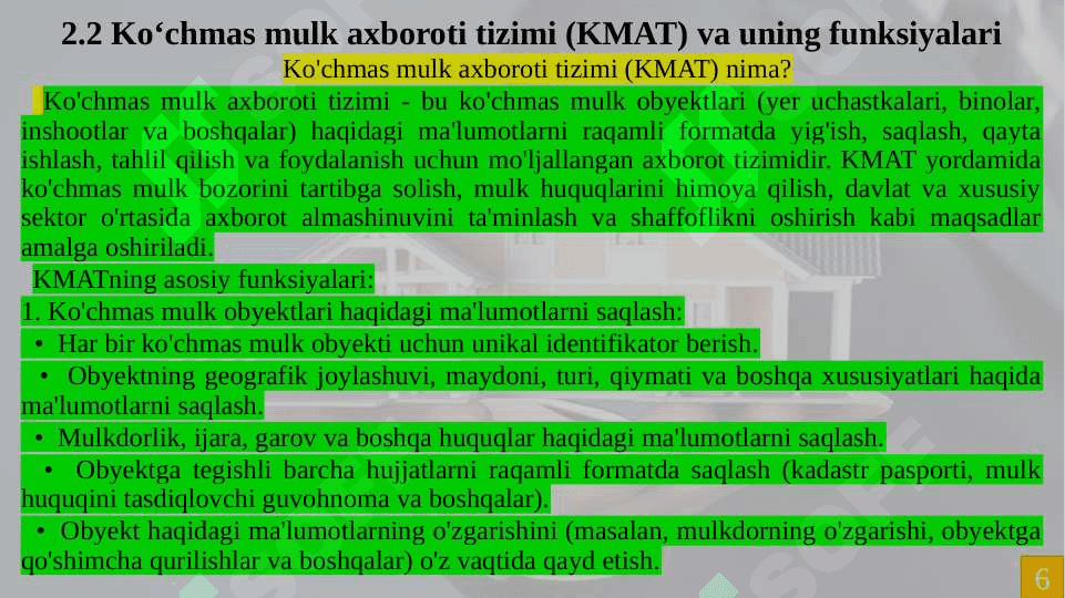 Yer Axborot tizimi. LIS 6