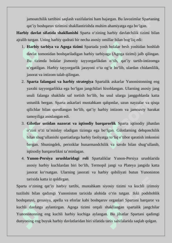 Sparta quldorlik davlati 6