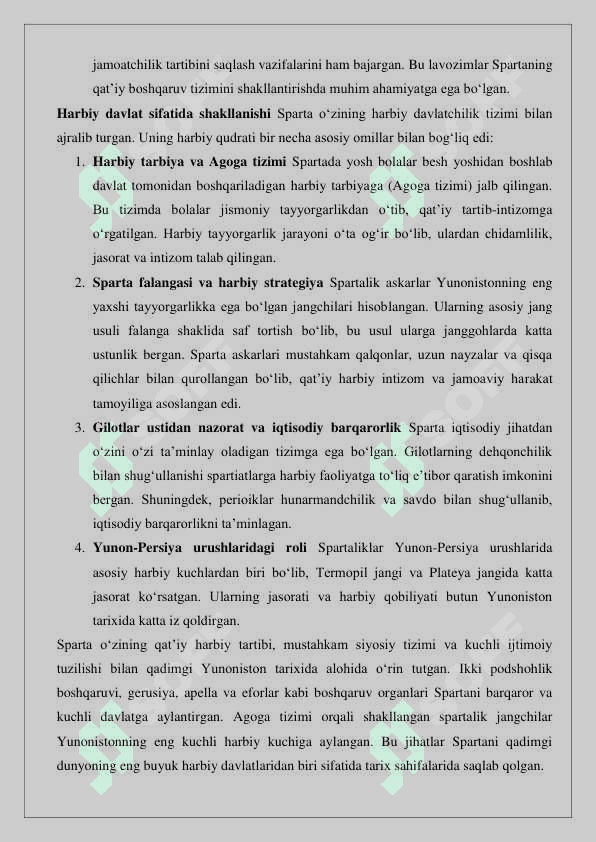 Sparta quldorlik davlati 6
