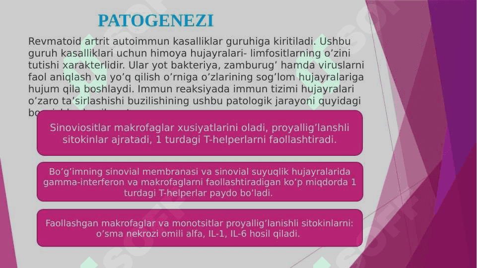 Revmatoid artrid kasalligining zamonaviy davolash usullari 8